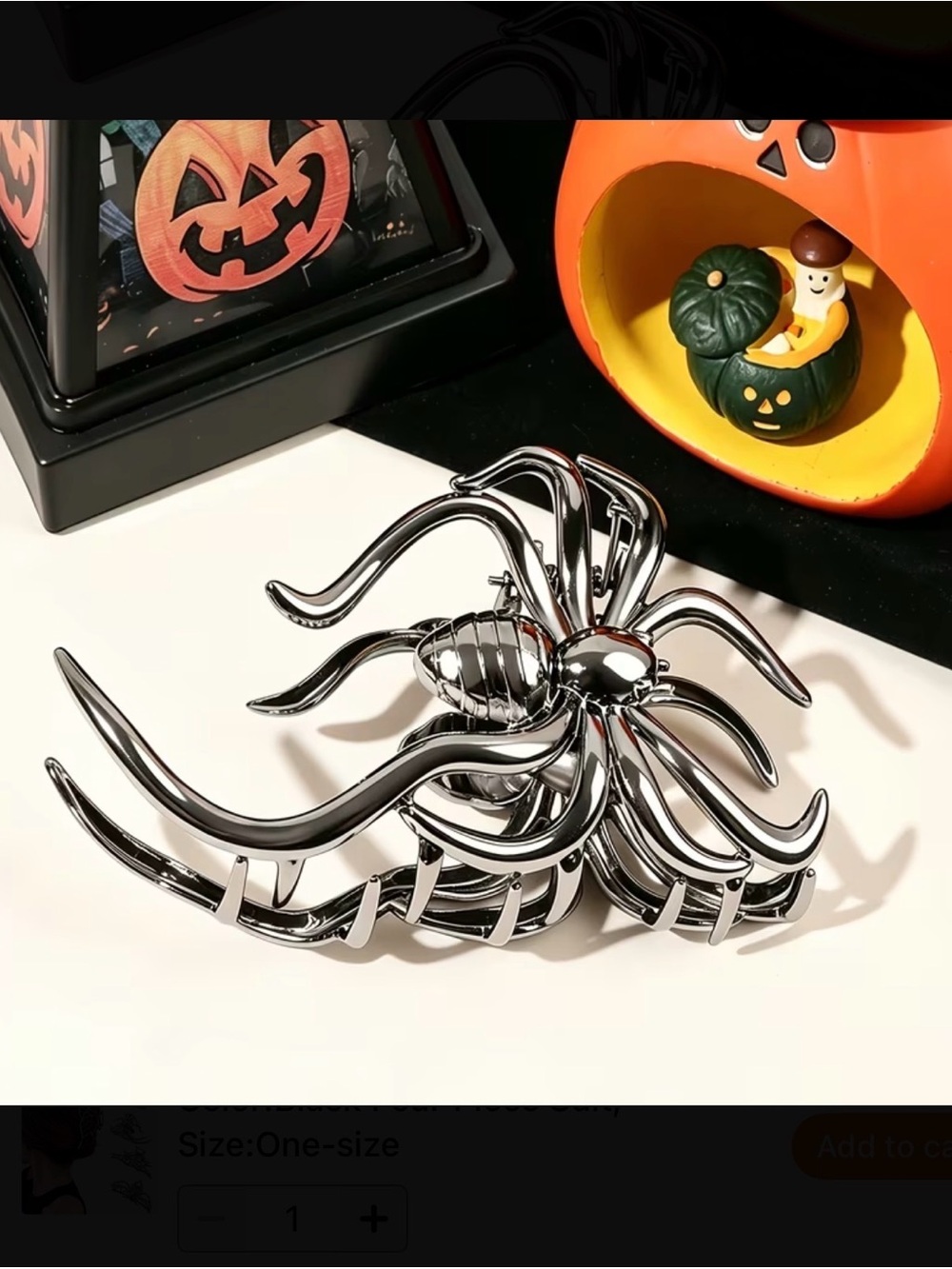 ⭐️ Spider Hair Claw Clip